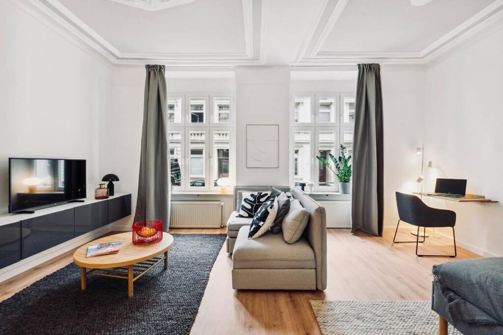 Wuppertaler Altbau-Traum Gutenberg - Naehe Dus & Dortmund & Koeln & Essen Leilighet Eksteriør bilde